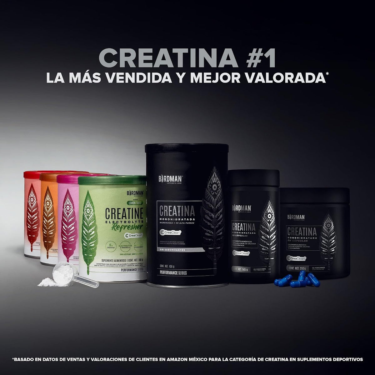 BIRDMAN – Creatina monohidratada micronizada