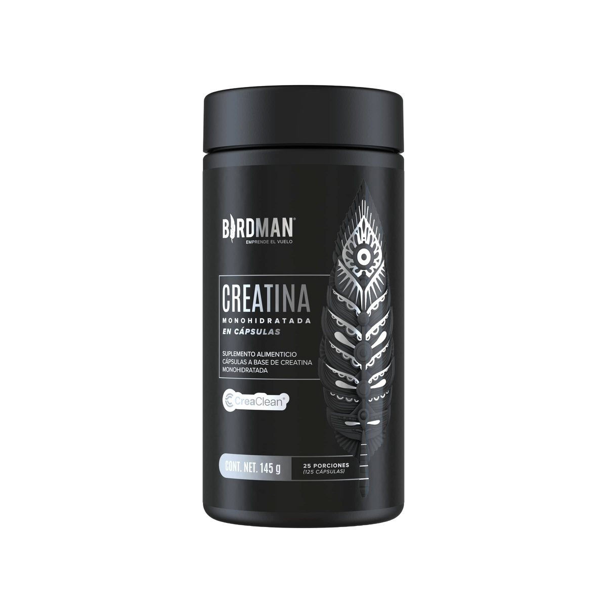 Creatina monohidratada micronizada en cápsulas