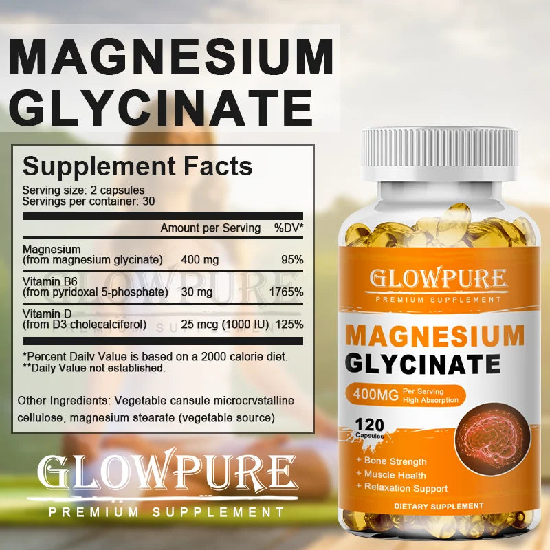 Glicinato de magnesio – Suplemento para dormir y bienestar