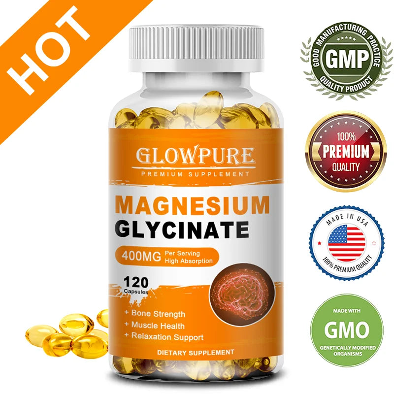 Glicinato de magnesio – Suplemento para dormir y bienestar