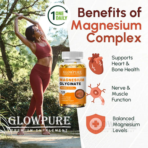 Glicinato de magnesio – Suplemento para dormir y bienestar