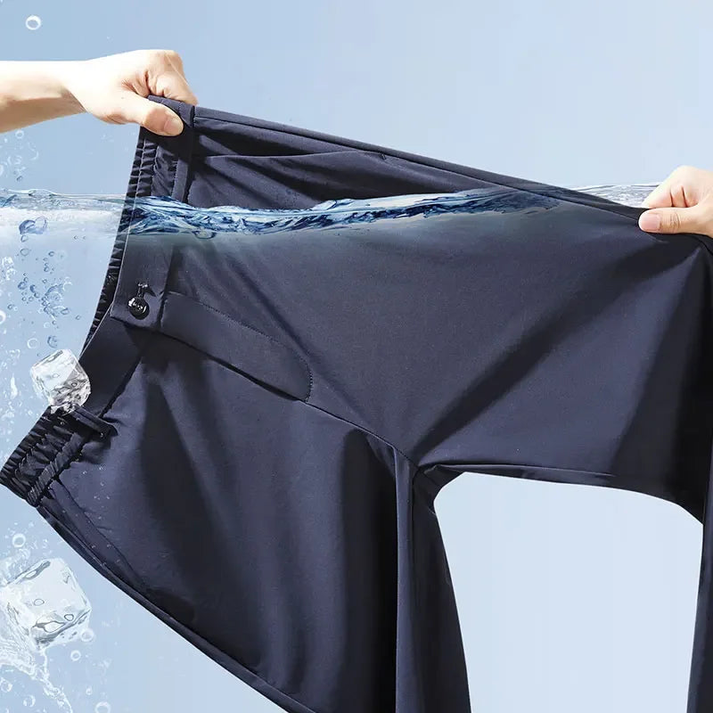 Pantalón casual ligero con cintura elástica