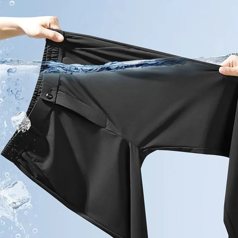 Pantalón casual ligero con cintura elástica