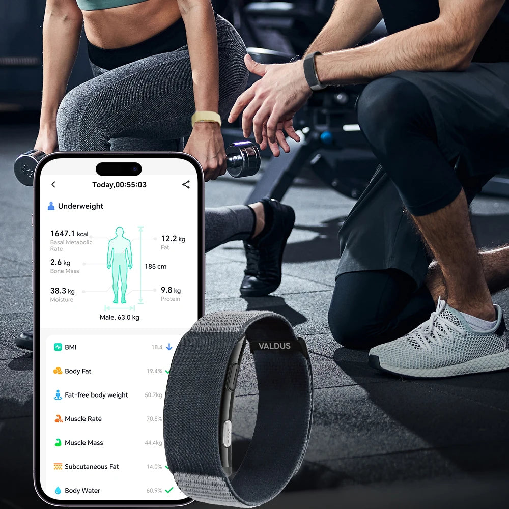 VALDUS Vitro – Pulsera inteligente sin pantalla