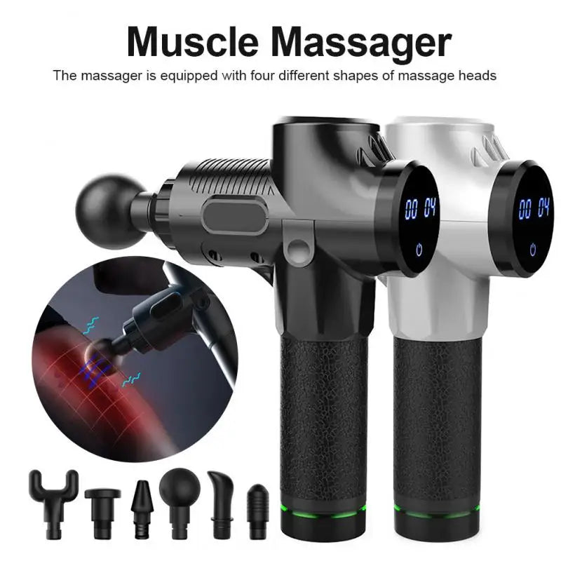 Pistola de masaje 30 niveles – Recuperación muscular