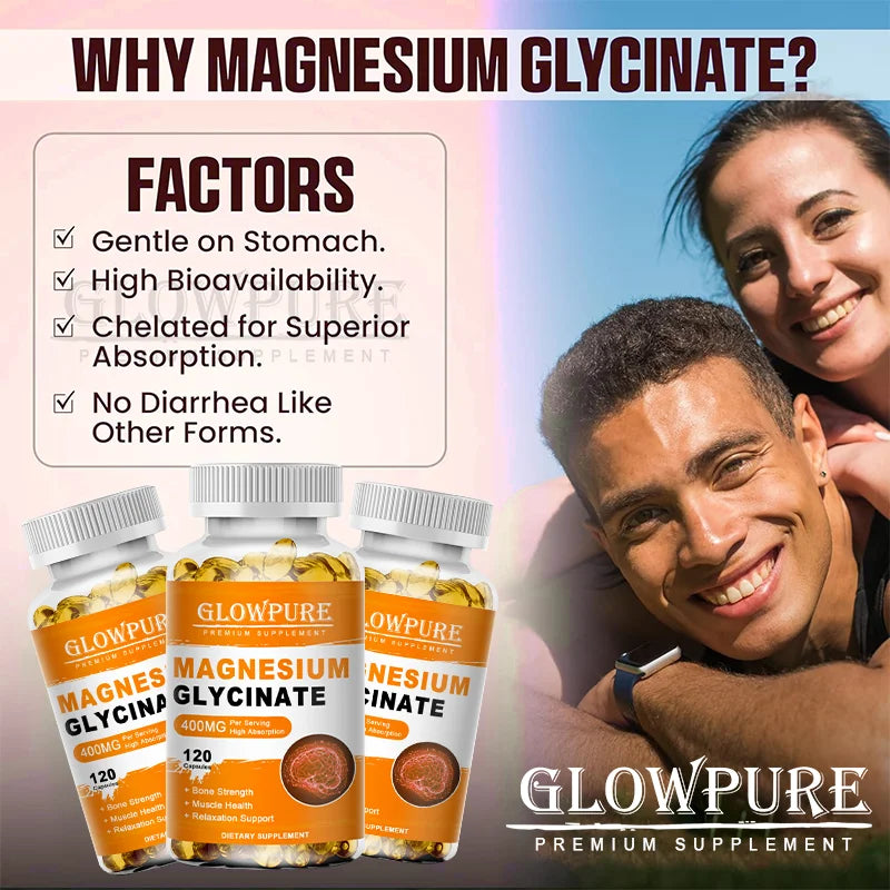 Glicinato de magnesio – Suplemento para dormir y bienestar