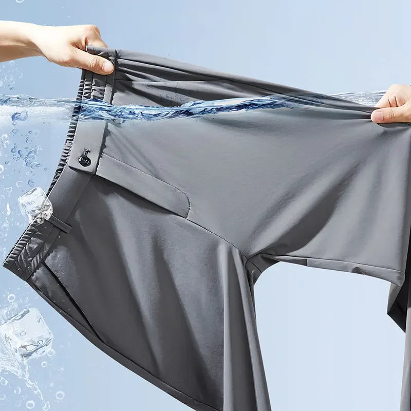 Pantalón casual ligero con cintura elástica